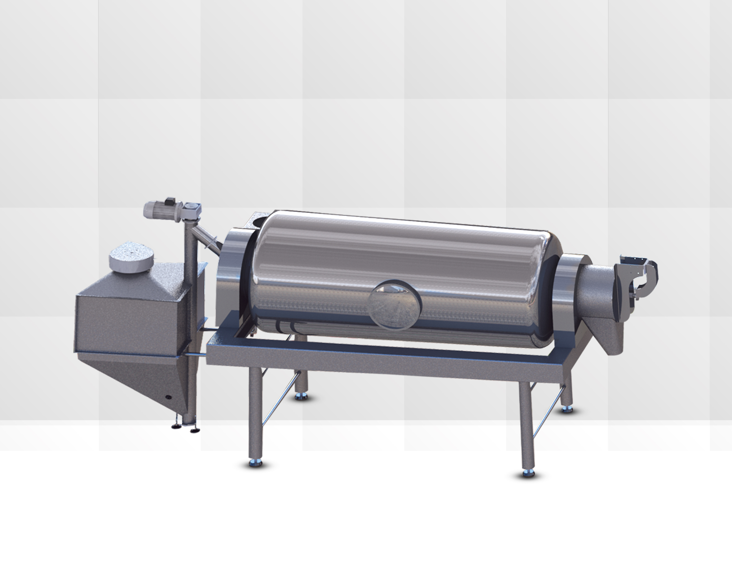 Rotary Mixer powder capacity 500 - 10,000 Lit