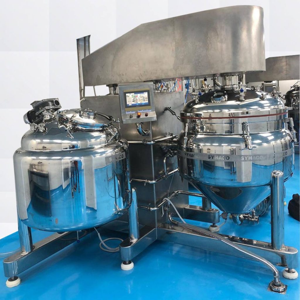 preparation tank for creams 500Kg